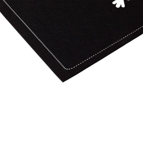 Northlight Let It Snow Christmas Doormat 29" X 17" In Black