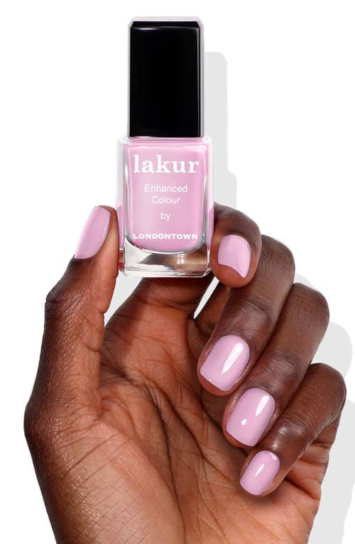 Londontown Lakur Enhanced Colour Nail Polish 0.4 Oz. In Pink Palm