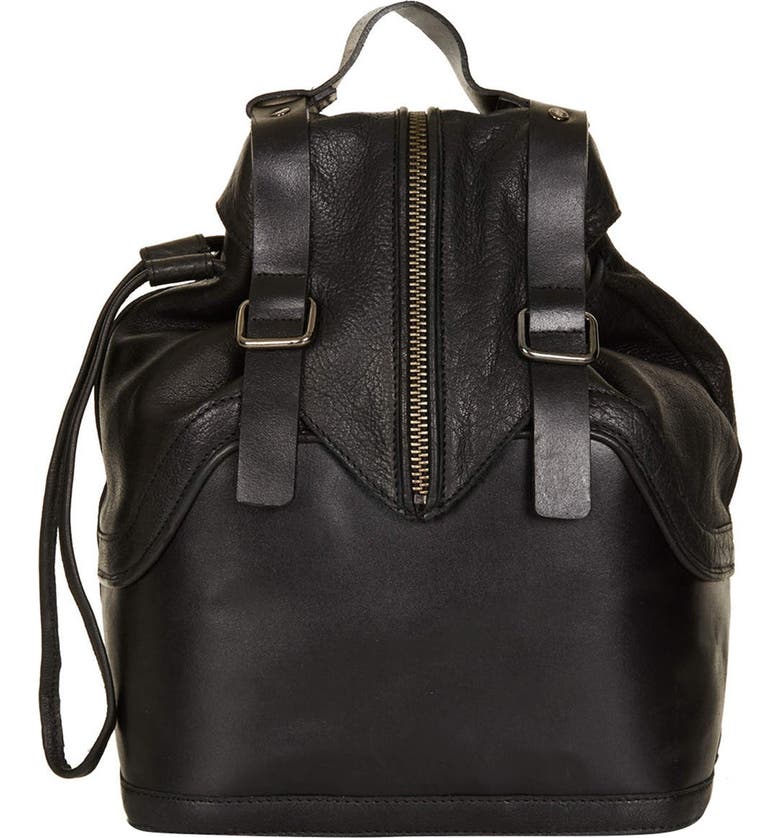 Topshop Buckled Leather Backpack | Nordstrom