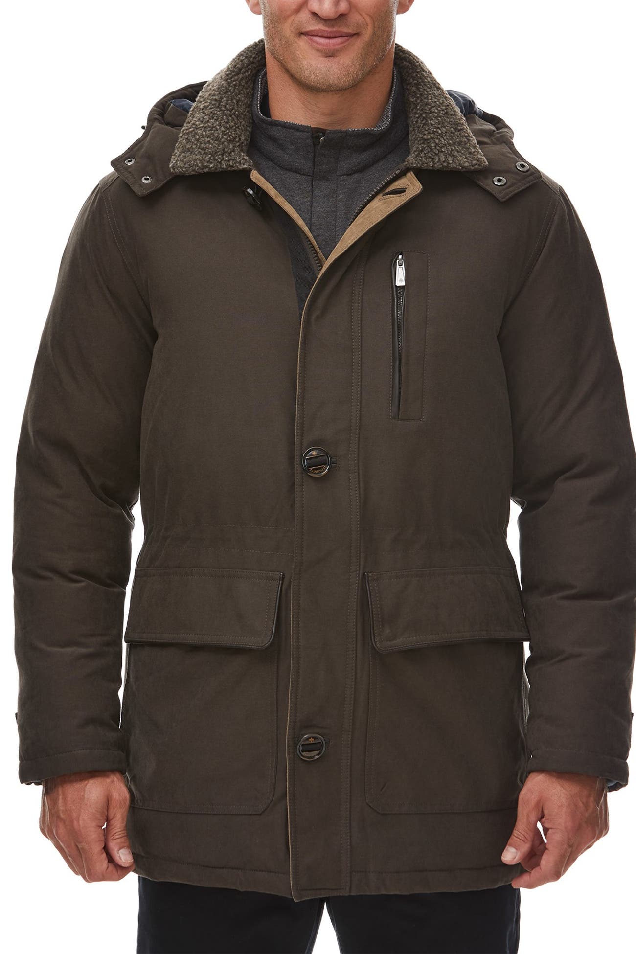 Rainforest | Heritage Micro Oxford Insulated Parka | Nordstrom Rack