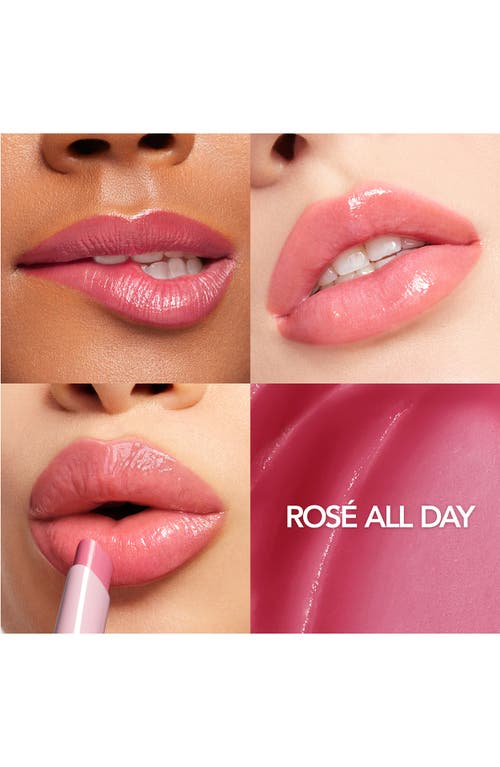 Shop Buxom Full-on Plumping Lip Glow Balm In Rose All Day