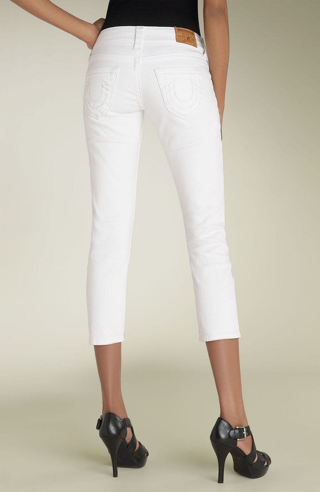 true religion cropped jeans