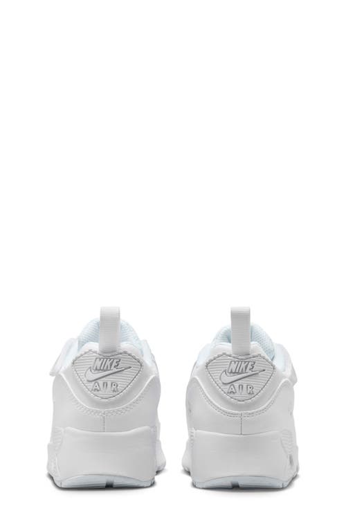 Nike Air Max 90 Easy-on Sneaker In White/ Silver/ White/ White