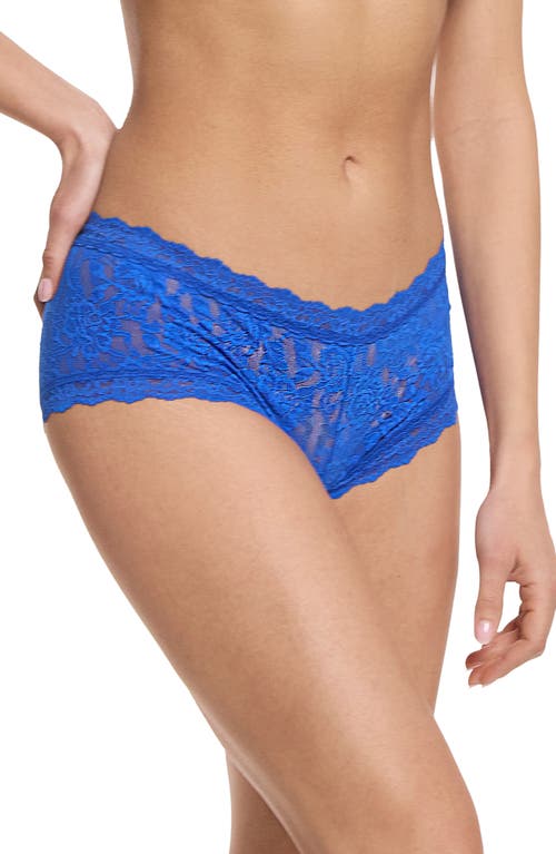 Shop Hanky Panky Signature Lace Boyshorts In Across The Pond