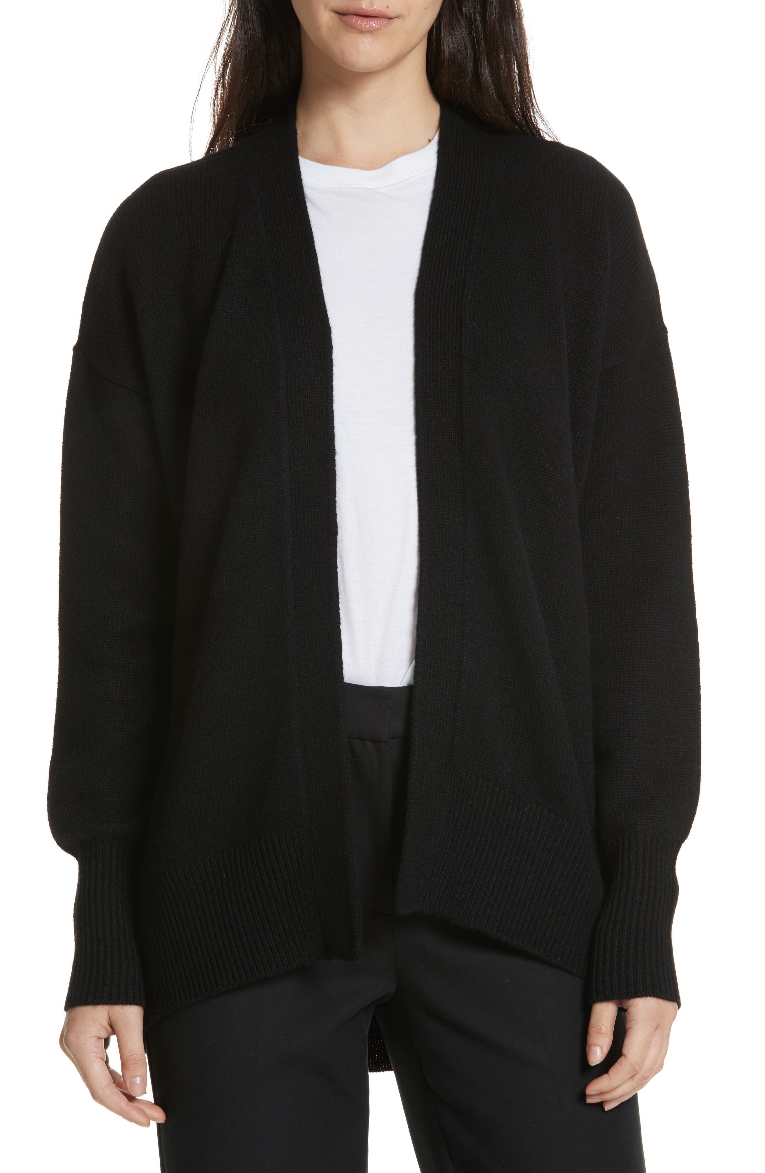 theory oversized cashmere cardigan