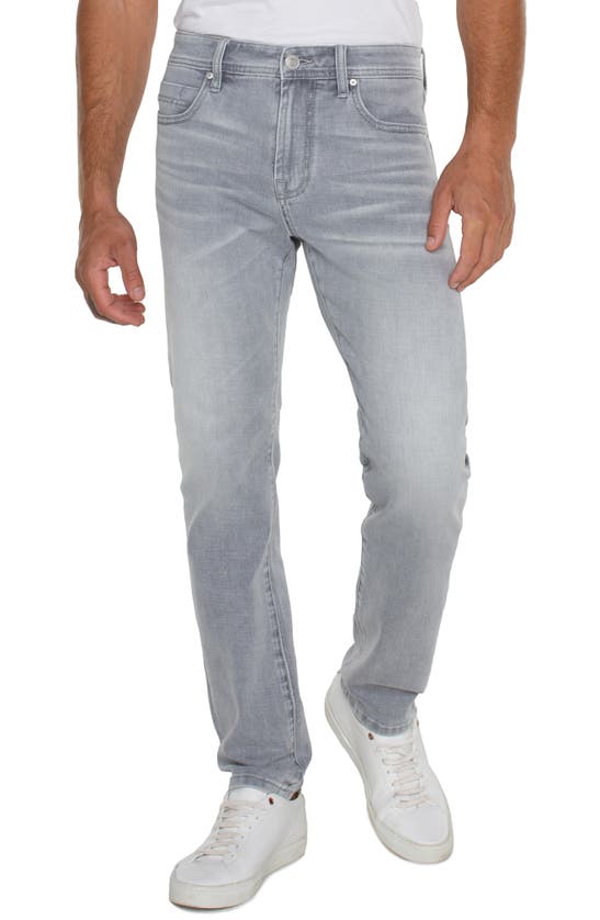 Shop Liverpool Los Angeles Kingston Modern Slim Straight Leg Jeans In Santa Barbara