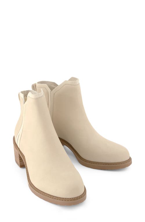 TOMS TOMS HAILEY WATER RESISTANT LEATHER BOOTIE