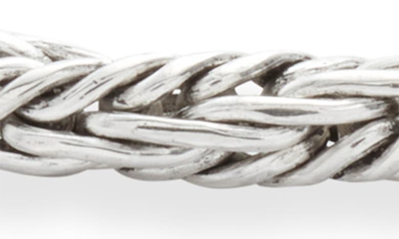 Shop Caputo & Co Byzantine Woven Sterling Silver Bracelet
