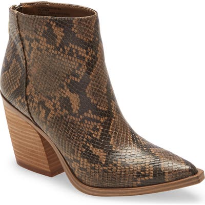 Steve Madden Alert Bootie- Brown