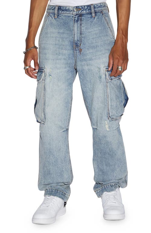 Ksubi Riot Cargo Pocket Jeans Denim at Nordstrom,