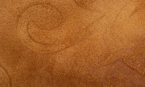 Antelope Pattie Embossed Bootie In Cognac