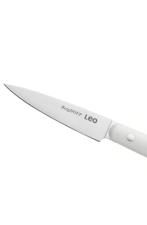 Berghoff Leo Glints 3-piece Starter Knife Set In White