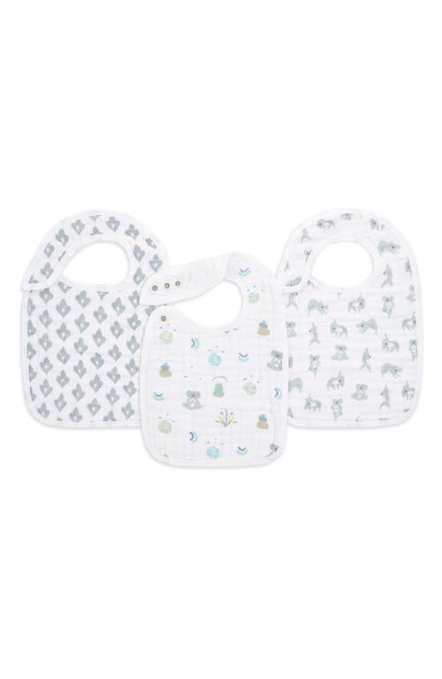 aden + anais 3-Pack Classic Snap Bibs in Now And Zen
