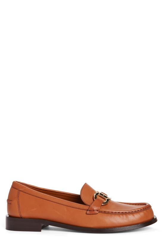 Shop Ferragamo Maryan 2 Loafer In Cuoio