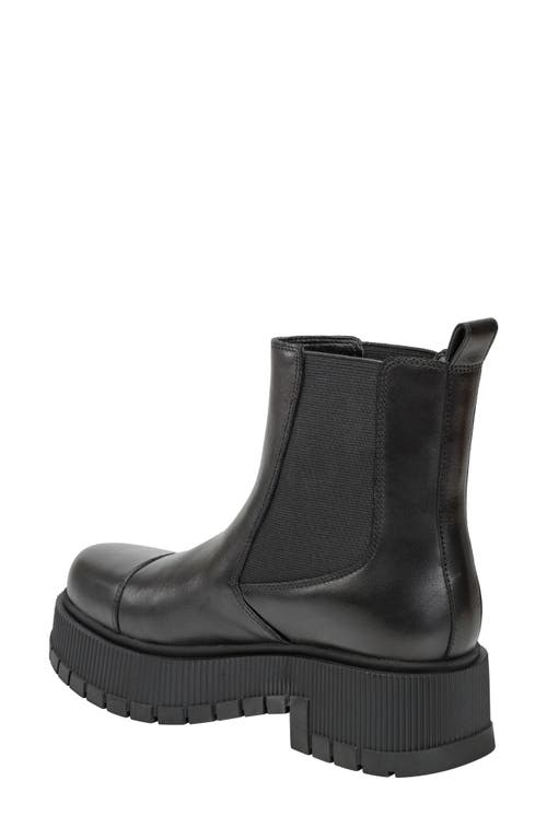 Shop Marc Fisher Ltd Bermuda Lug Sole Chelsea Boot In Black