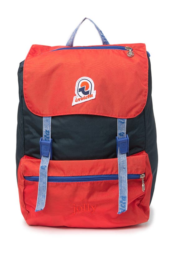 Invicta Bags Jolly Vintage Backpack In Moodindigo/fiestared ModeSens