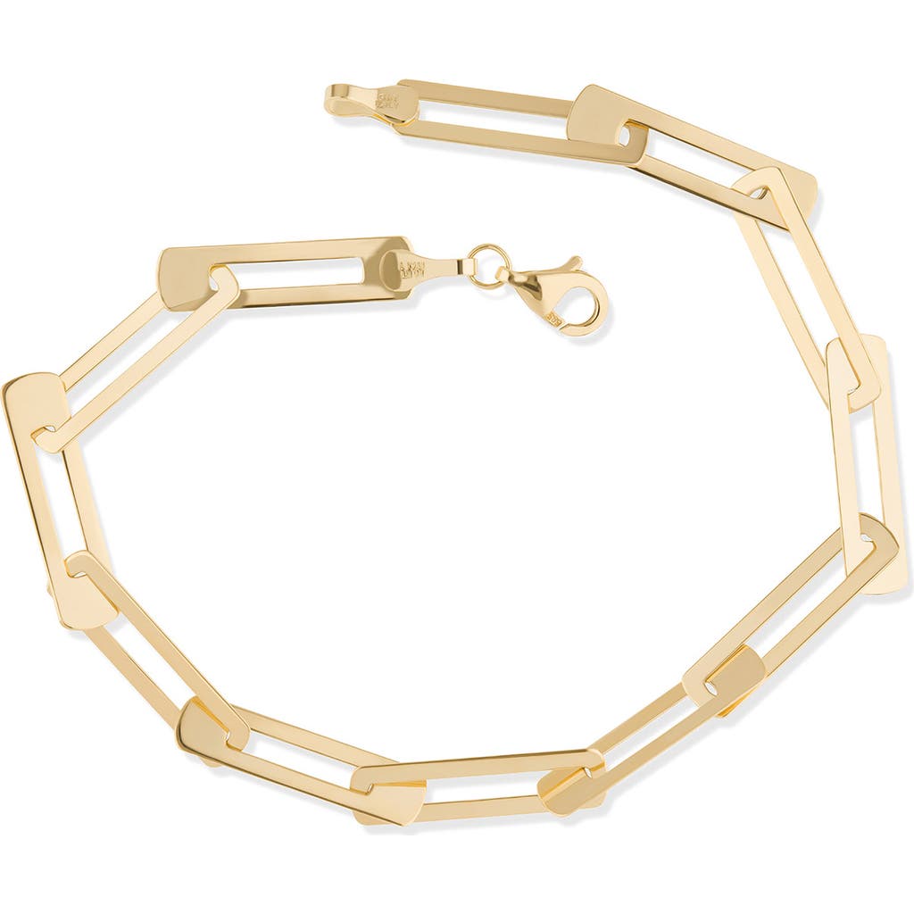 LANA LANA LASER INTERLOCKING CHAIN BRACELET