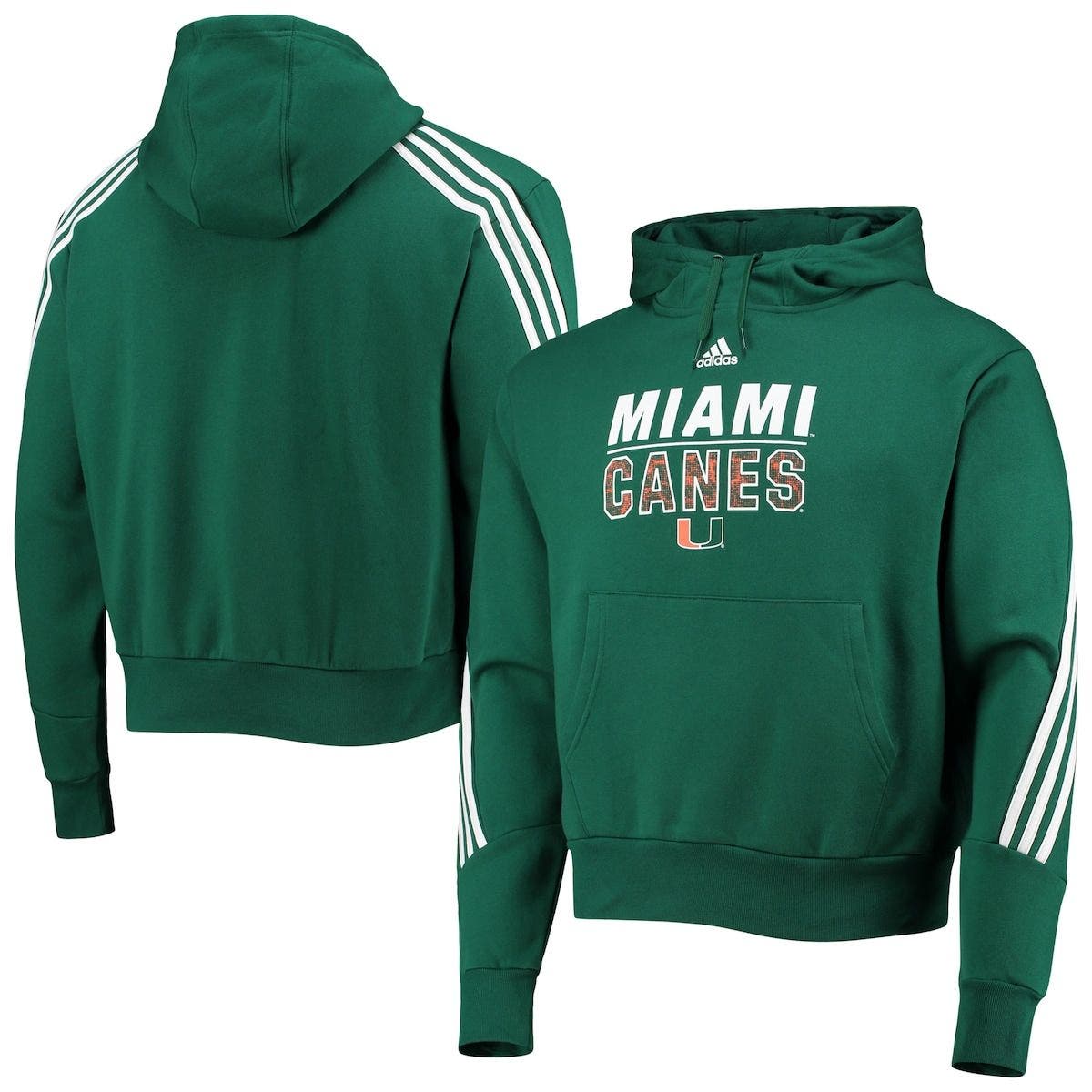 adidas three stripe pullover hoodie