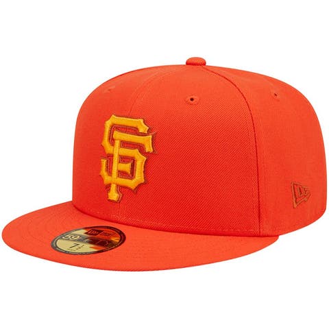 San Francisco Giants New Era Pastel Undervisor 59FIFTY Fitted Hat - Black