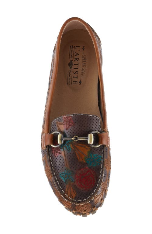 Shop L'artiste By Spring Step Delavigne Bit Loafer In Camel Multi