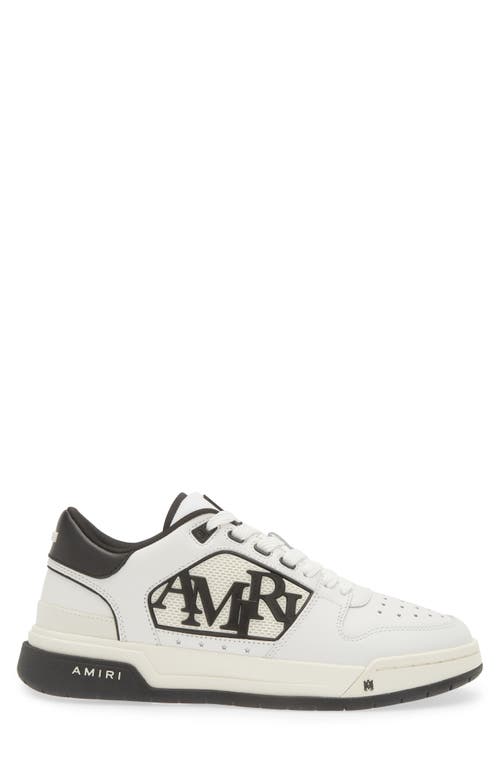 Shop Amiri Classic Low Top Sneaker In White Black