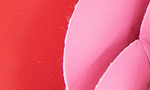 Bcbgeneration Toori Rosette Sandal In Red/fuschia