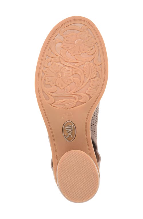 Söfft Carleigh Sandal In Coffee Perf