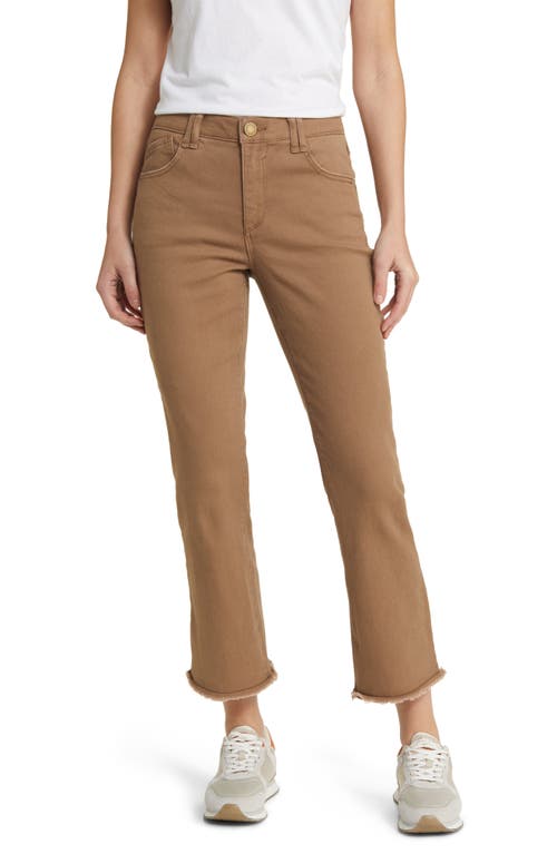 Wit & Wisdom 'Ab'Solution Frayed High Waist Ankle Flare Jeans at Nordstrom,