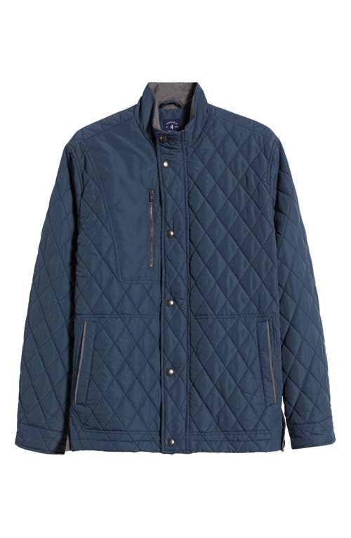 Johnnie-o Juno Quilted Jacket In Navy