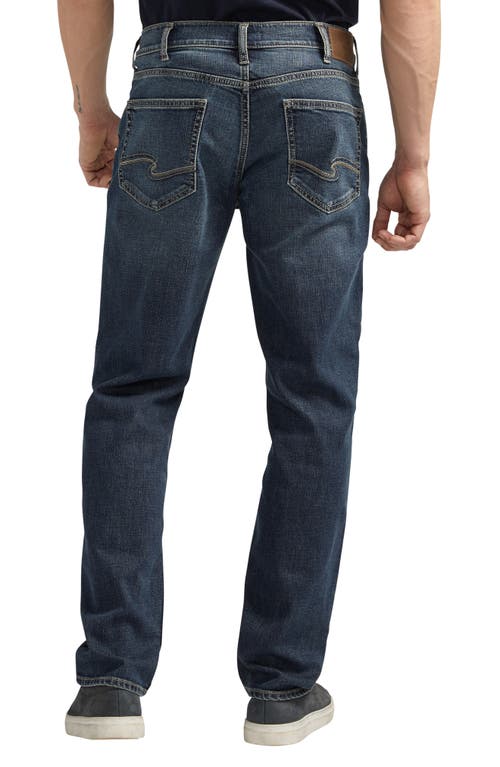 Shop Silver Jeans Co. Eddie Relaxed Fit Straight Leg Jeans In Indigo