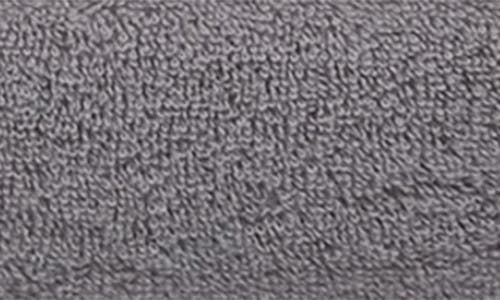 Brooks Brothers Set Of 4 Double Face Turkish Cotton Washcloths In Grey/white