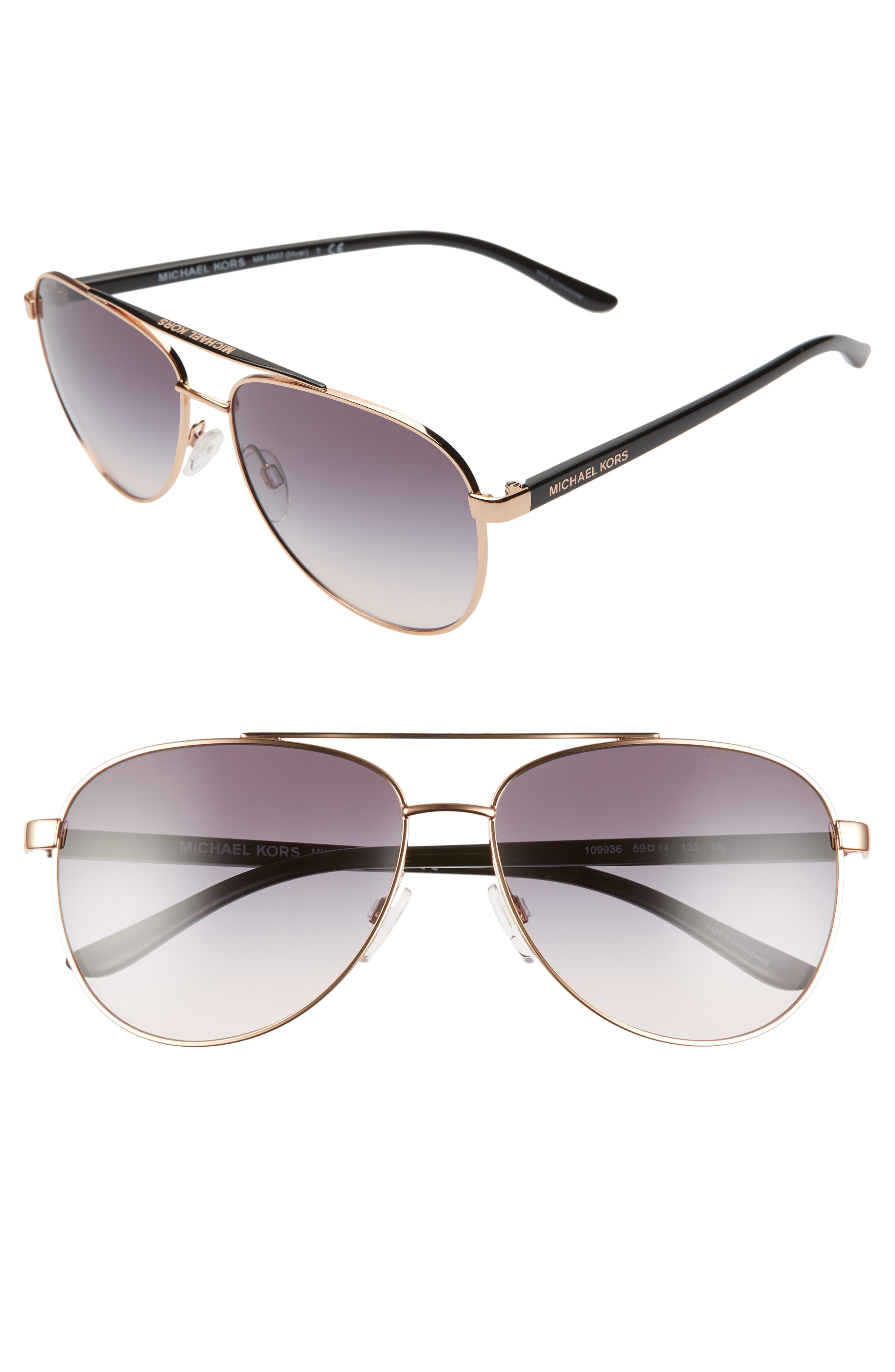 michael kors hvar sunglasses mk5007 rose gold