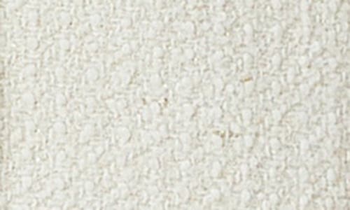 Endless Rose Tweed Buttoned Mini Dress In Ivory In Ivory