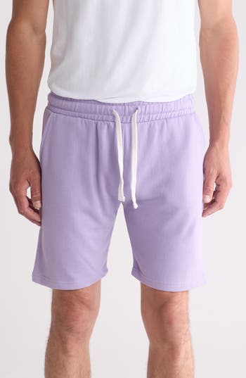 Fleece Factory Core Fleece Shorts In Lilac