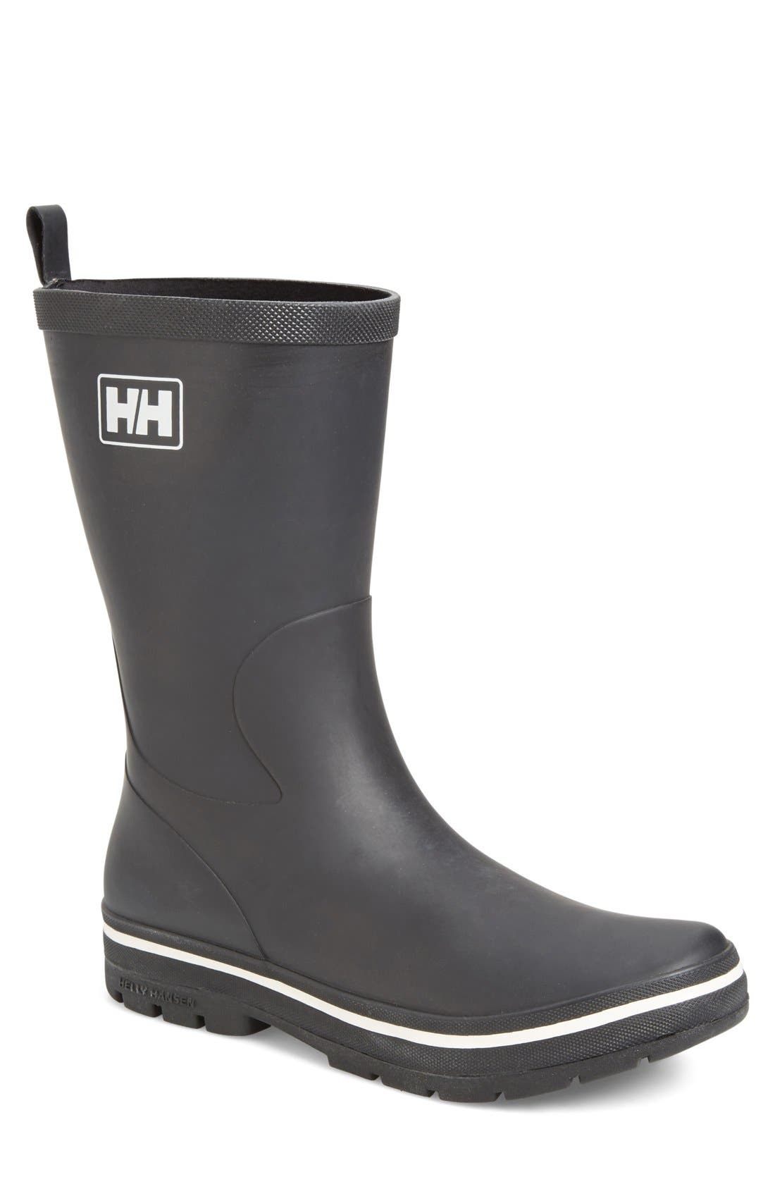 helly hansen men's rain boots