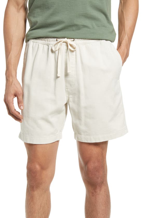 Madewell Cotton Everywhere Shorts In Form Grey