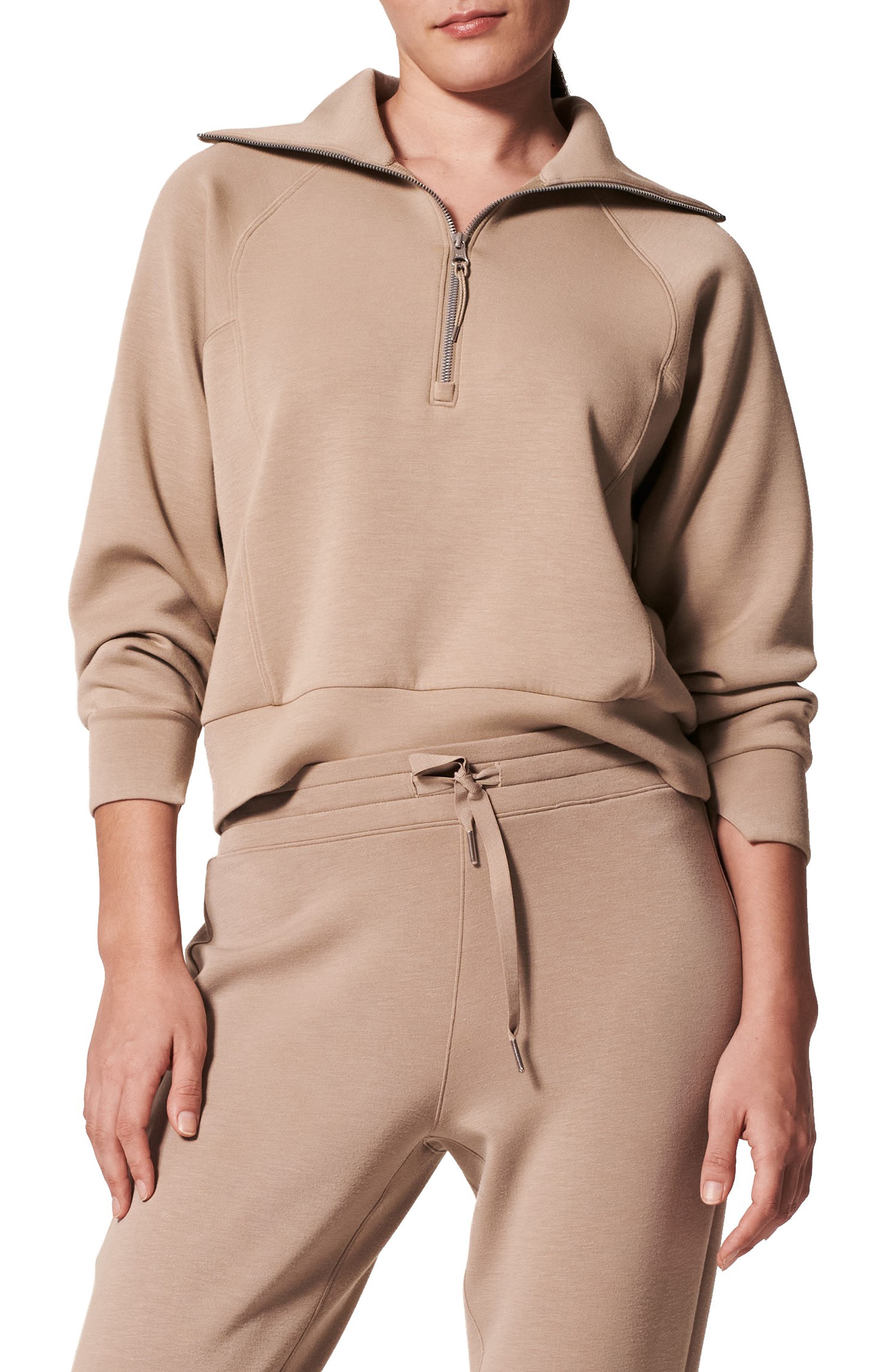 OVY French Terry Half Zip Hoodie - スウェット