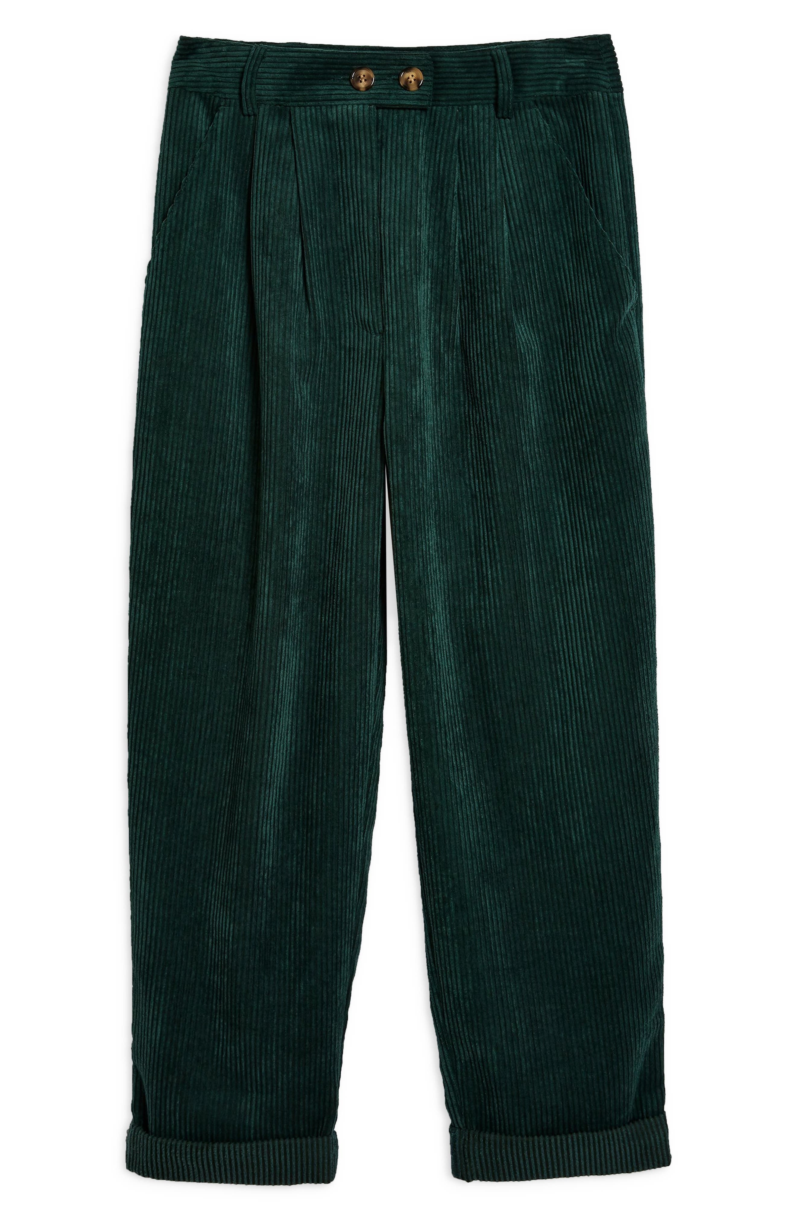 topshop corduroy peg trousers