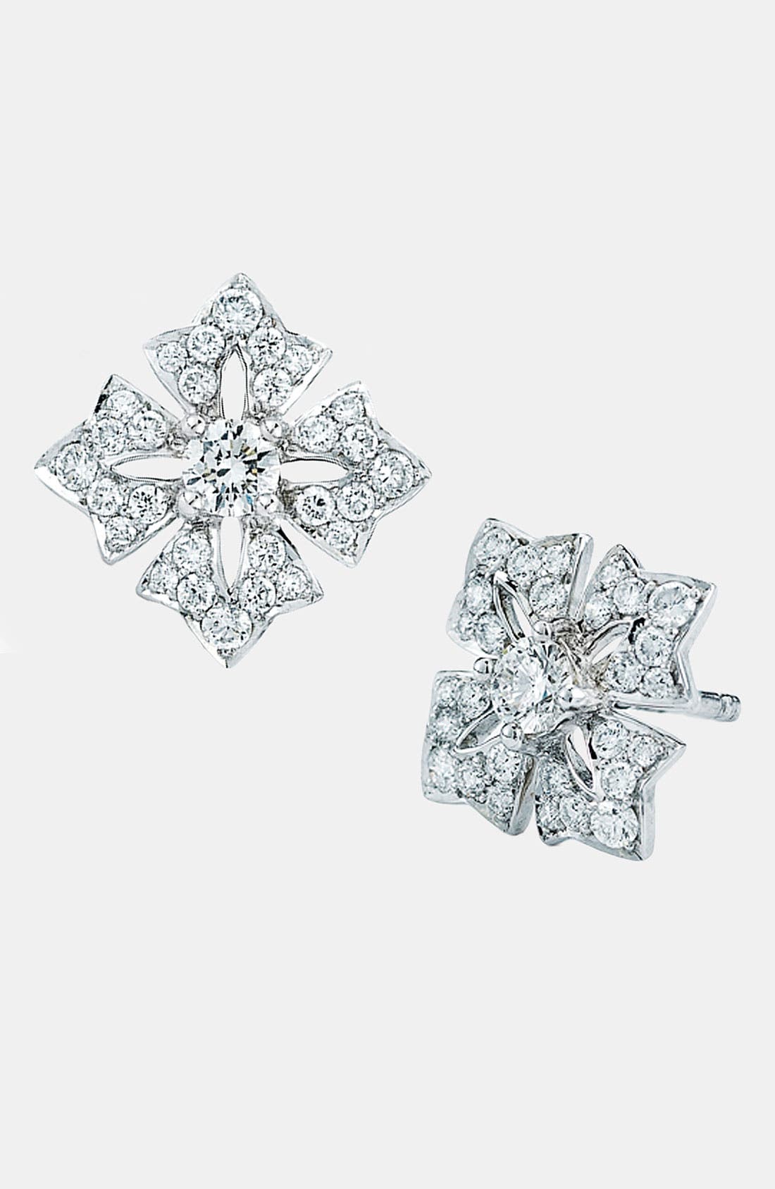 Kwiat Maltese Cross Stud Earrings Nordstrom
