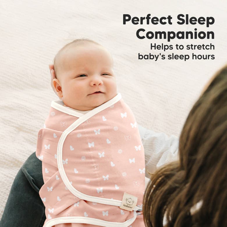 Keababies 3-pack Soothe Zippy Swaddle Wrap In Butterflies