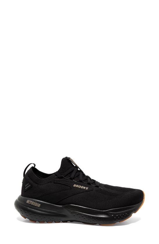 Shop Brooks Glycerin Stealthfit 21 Running Shoe In Black/ Cream/ Biscuit