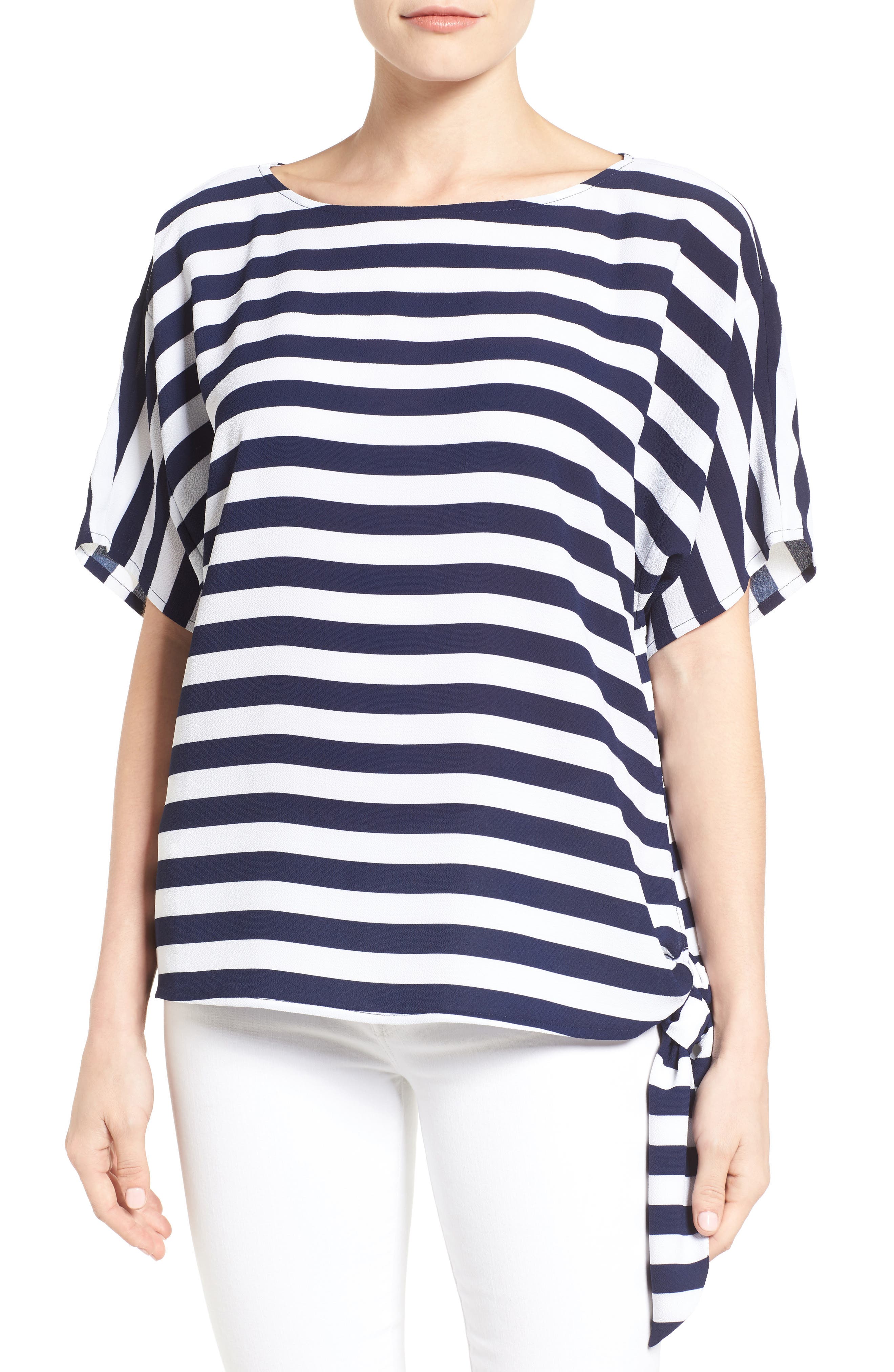 michael kors side tie top