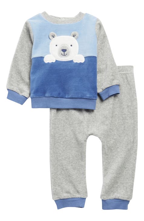 Peeking Bear Sweatshirt & Joggers Set (Baby)
