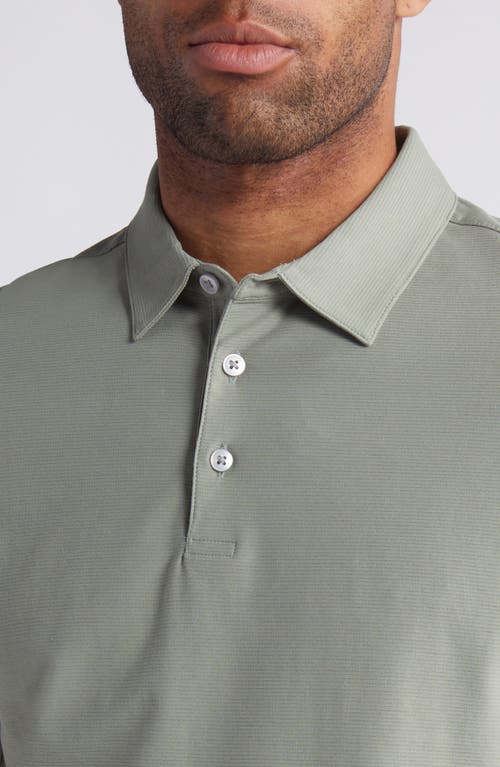 Shop Robert Barakett Hickman Short Sleeve Polo Shirt In Dusty Vine