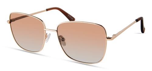 Derek Lam 10 Crosby Millie Sunglasses In Gold Orange