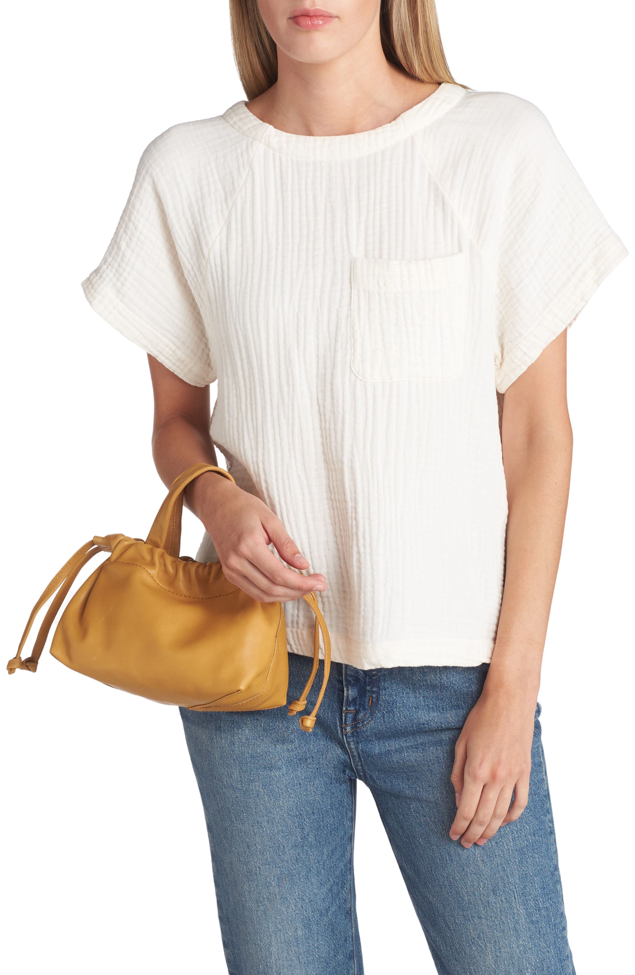 Madewell Mini The Piazza Leather Crossbody Bag Nordstrom