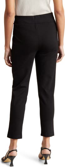 DKNY Ladies' Ponte Pant (Black, Medium) 