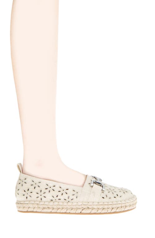 Bcbgeneration Women's Tannia Laser Cut Slip-on Espadrille Flats In Natural