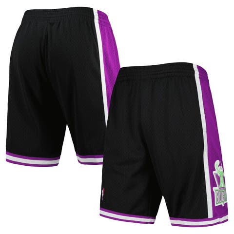 Rings & Crwns New Orleans Black Pelicans Red Replica Mesh Shorts