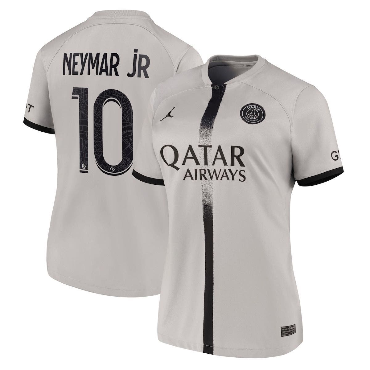 neymar jr psg black jersey